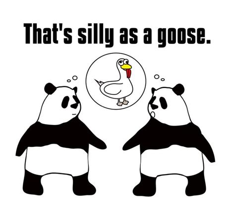 silly as a goose
